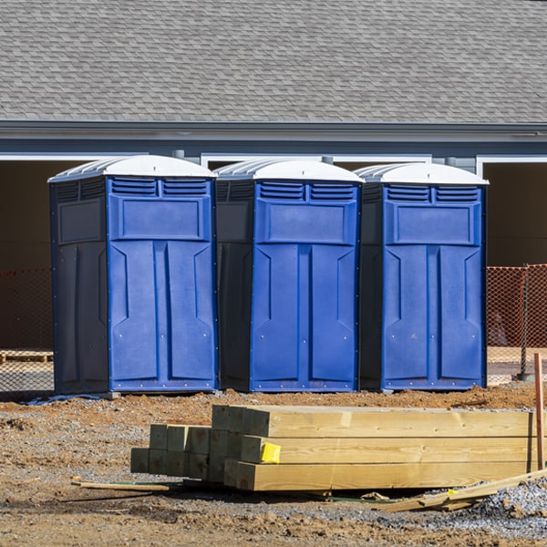 how do you dispose of waste after the portable toilets have been emptied in Tennga Georgia